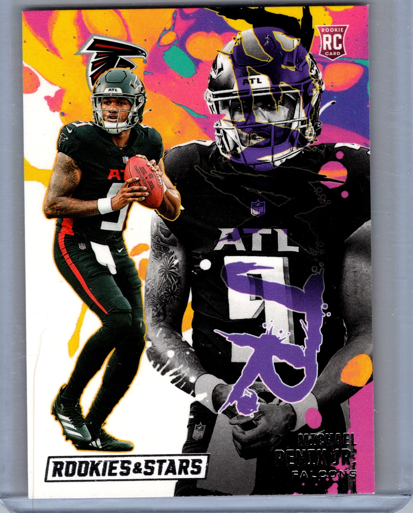 2024 Panini Rookies & Stars #RE-MPJ Michael Penix Jr. Rookie Exclusive Longevity