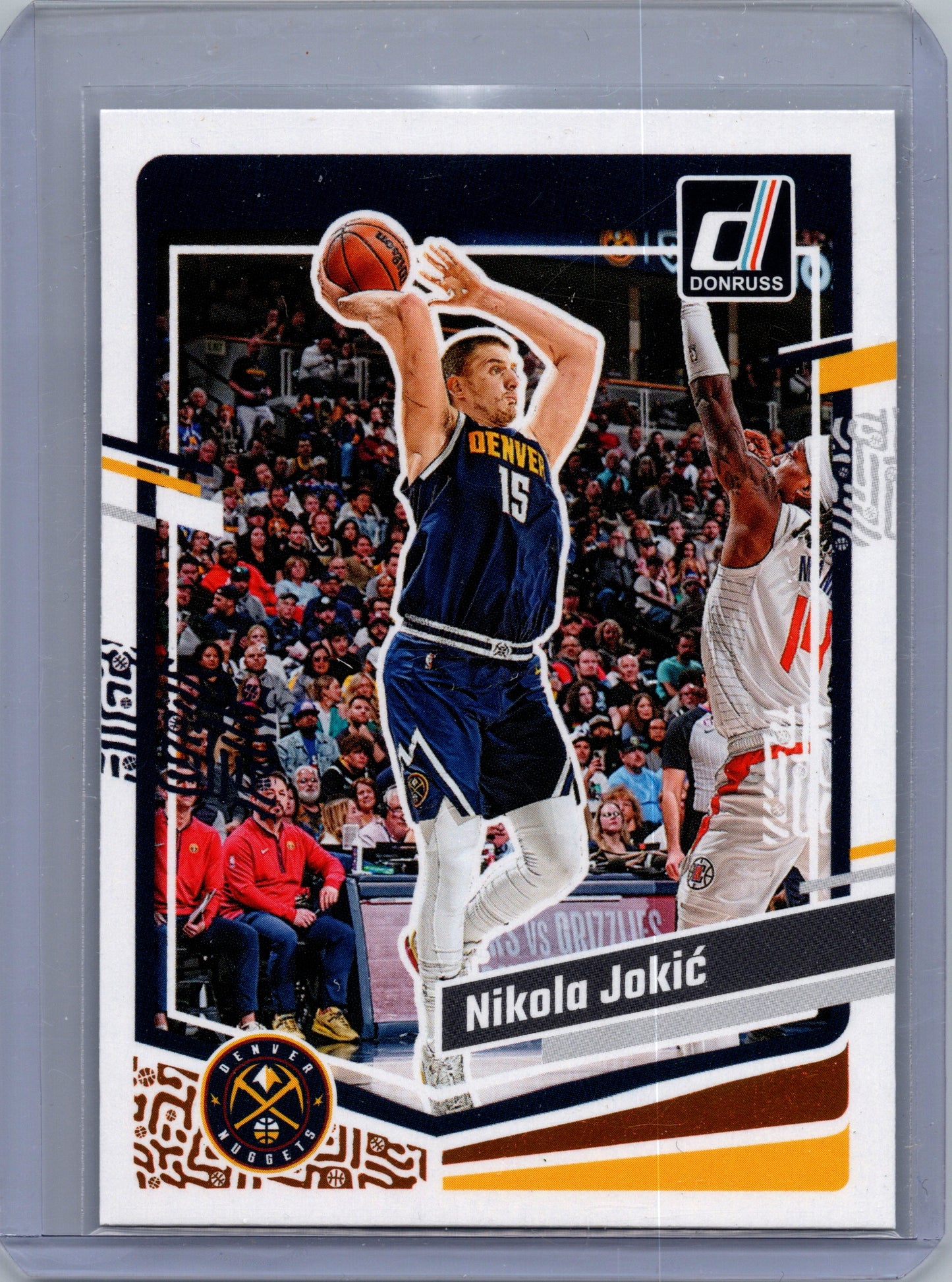 2023-24 Panini Donruss Basketball #58 NIKOLA JOKIC DENVER NUGGETS