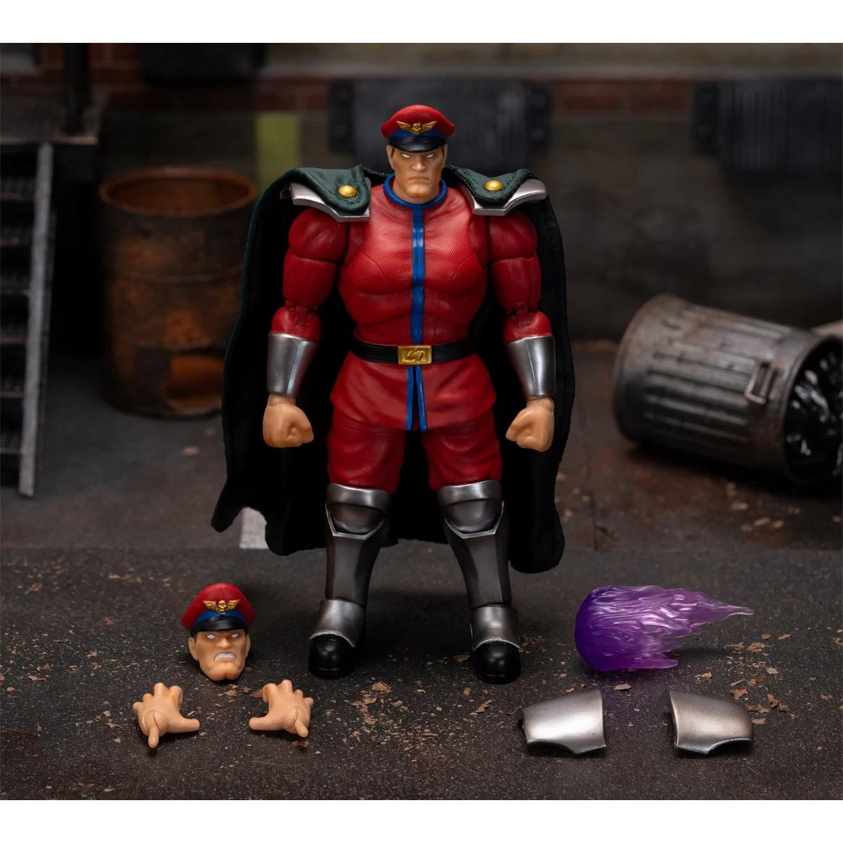 Jada Toys 6" 2024 Action Figure: Street Fighter "M. Bison" w/ Accessories HOT !!