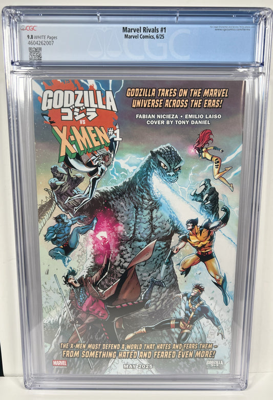 Marvel Rivals #1 (2025) Marvel Comics CGC 9.8 Regular Cover 1st Print Jeff Shark