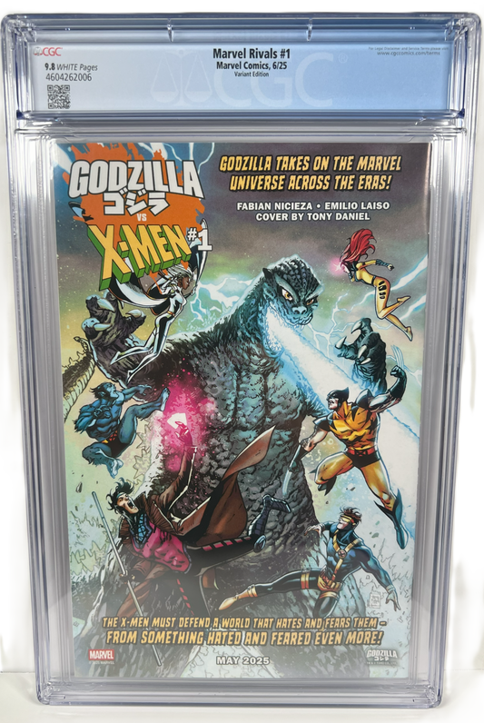 Marvel Rivals #1 (2025) Marvel Comics CGC 9.8 Variant Cover Jeff the Land Shark