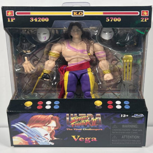 Ultra Street Fighter II Vega 6-Inch Action Figure JUST IN !!