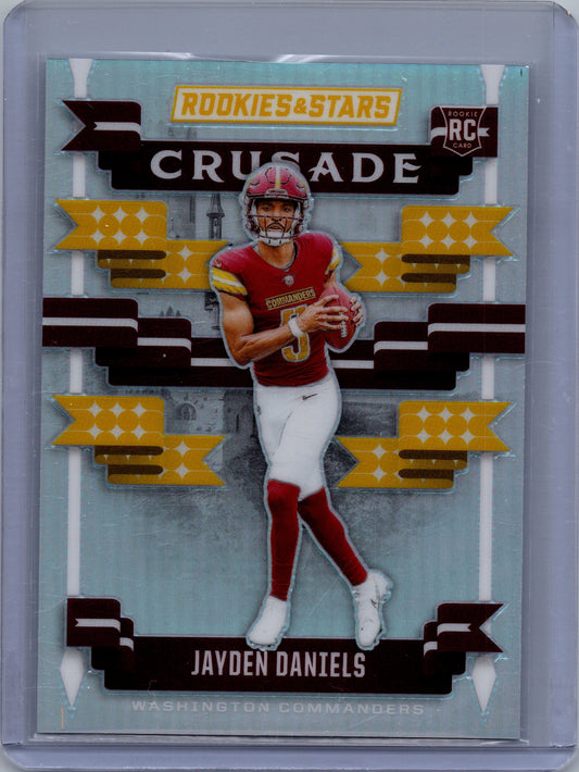 2024 Panini Rookies & Stars - Crusade Jayden Daniels #C-JDS Silver (RC)