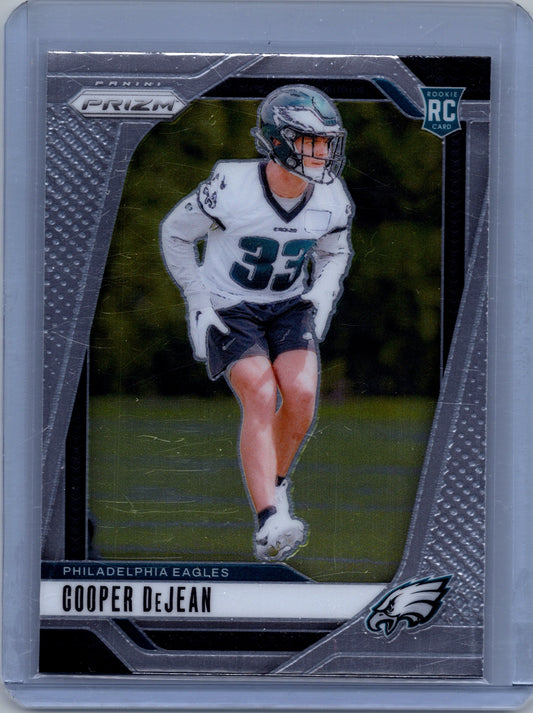 2024 PRIZM FOOTBALL ROOKIE # 321 COOPER DEJEAN EAGLES
