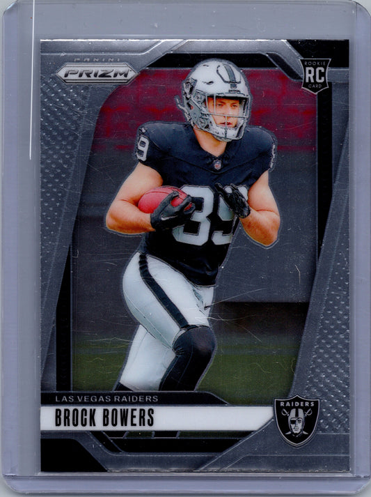 2024 Panini Prizm - Rookies Brock Bowers #315 (RC)