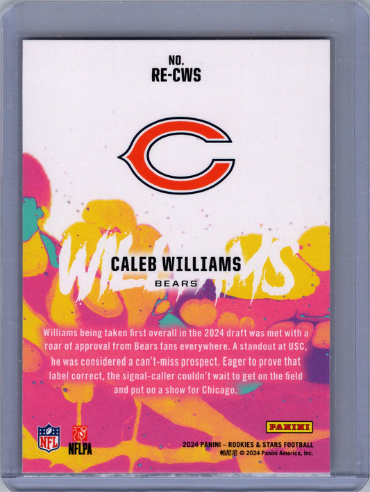 2024 Panini Rookies & Stars Rookie Exclusive RE-CWS RC Caleb Williams
