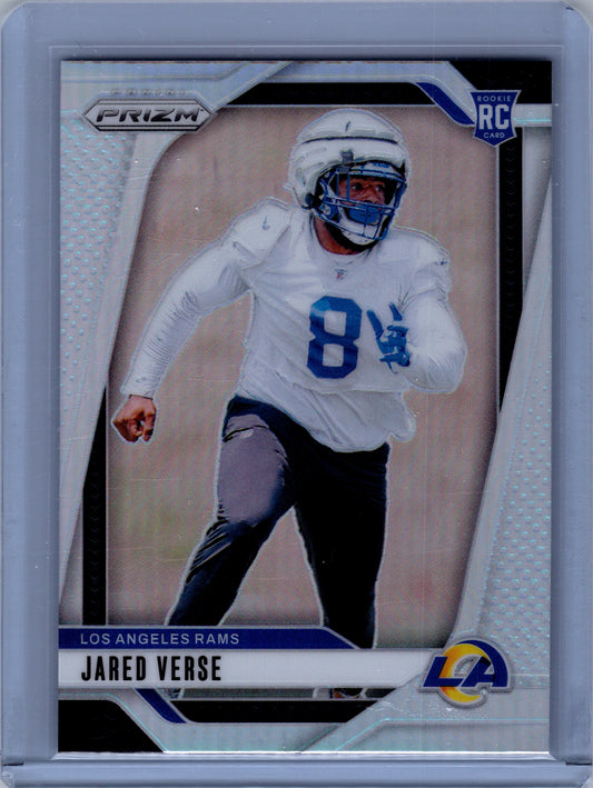 2024 Panini Prizm Silver RC #341 Jared Verse Rookie Rams