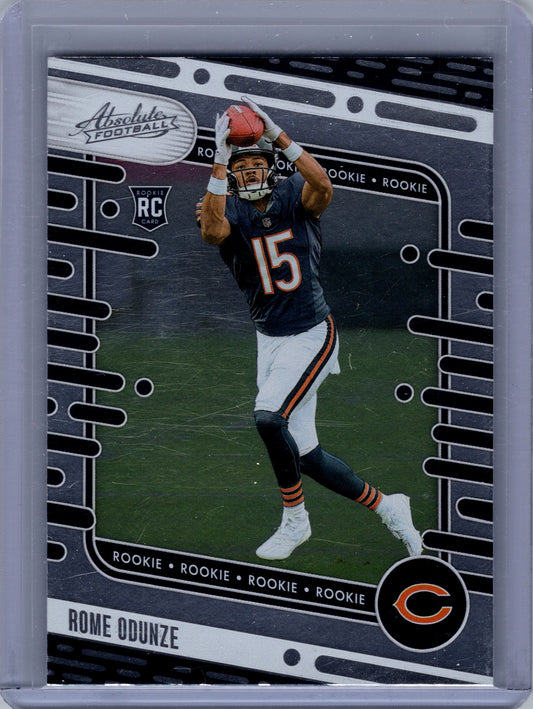 2024 Panini Absolute #109 Rome Odunze Black