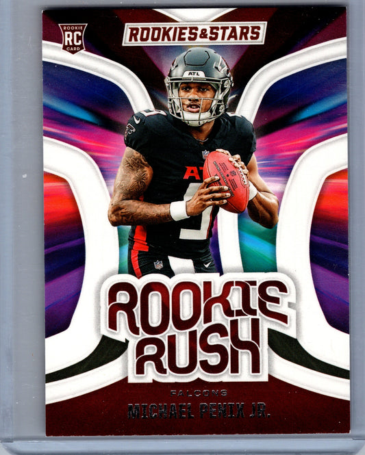 2024 Panini Rookies & Stars - Rookie Rush Michael Penix Jr. #RR-MPJ (RC)