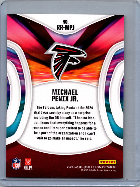 2024 Panini Rookies & Stars - Rookie Rush Michael Penix Jr. #RR-MPJ (RC)