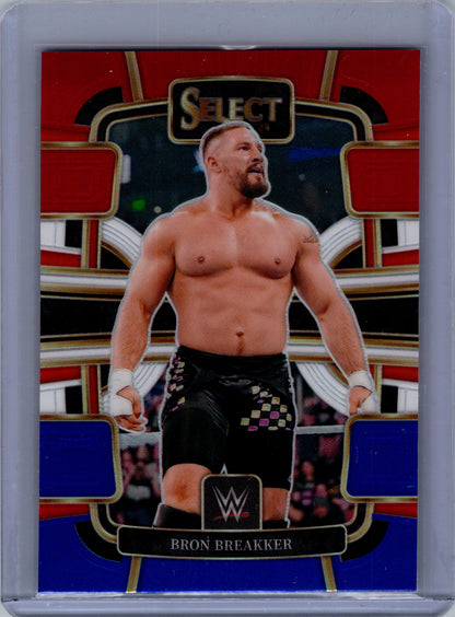 2024 Panini Select WWE Bron Breakker Red and Blue #98