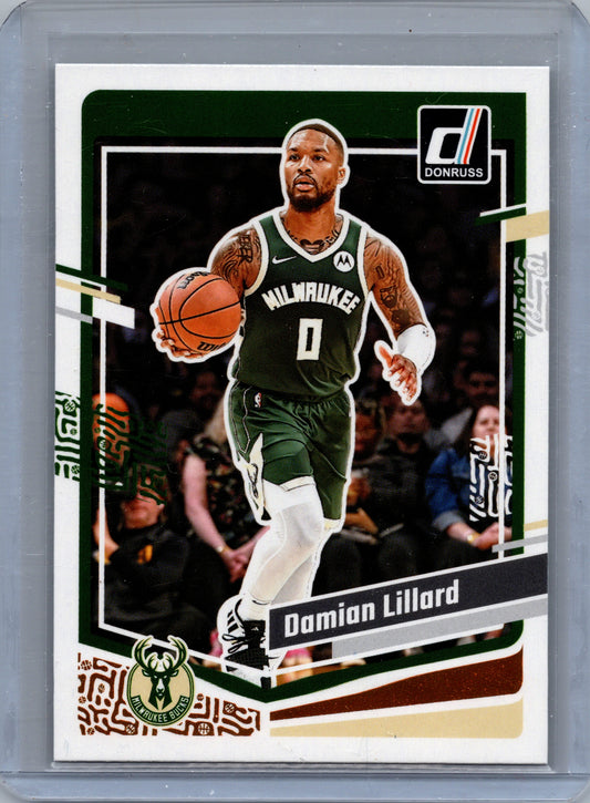 2023-24 Panini Donruss Basketball- #44 Damian Lillard