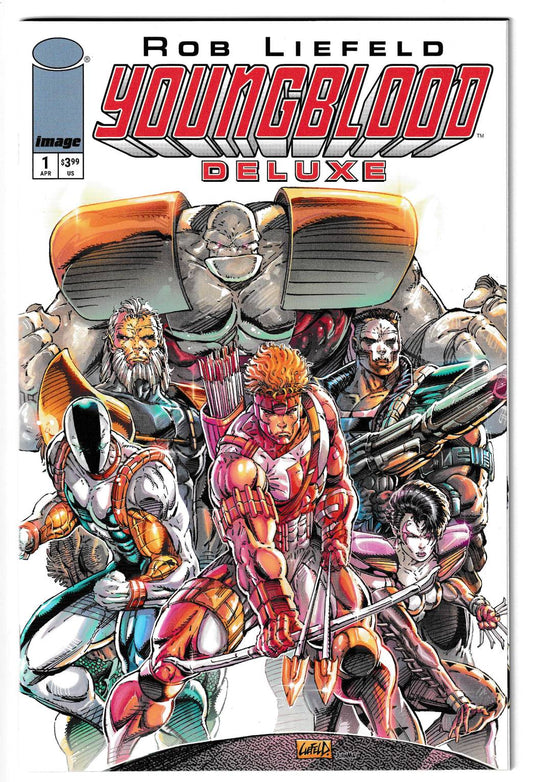 Youngblood Deluxe #1 (1st printing, Cover A - Rob Liefeld) NM 9.2 or Better !!