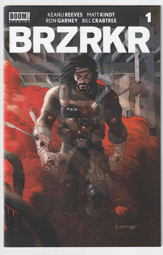 BRZRKR #1 (1st printing, regular cover - Rafael Grampa) NM 9.2 or Better !!