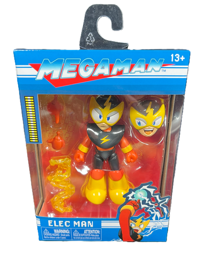 Jada Toys Mega Man 1:12 Scale Wave 2 ELEC MAN Action Figure 2024