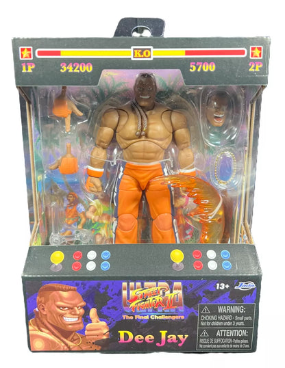 Jada Toys 2024 Action Figure: Street Fighter "Dee Jay" 6" Scale