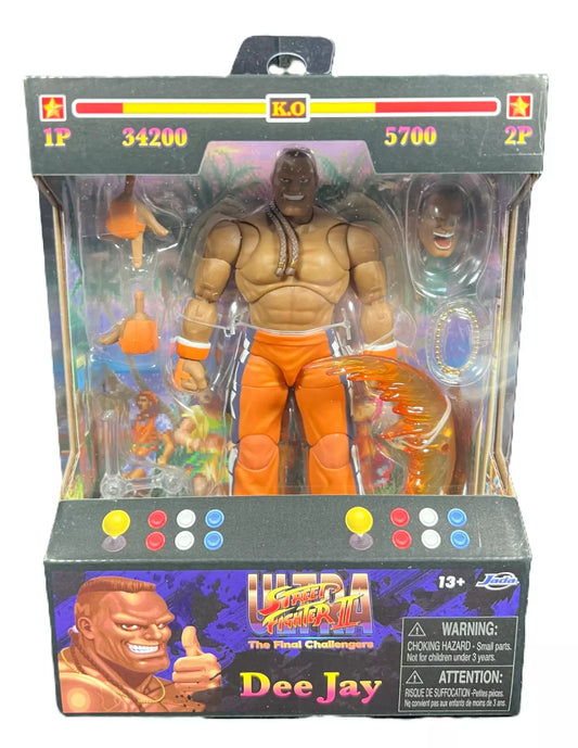 Jada Toys 2024 Action Figure: Street Fighter "Dee Jay" 6" Scale