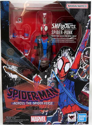 SH Figuarts Marvel Across The Spider-Verse Spider Punk 2024 NEW SEALED !!