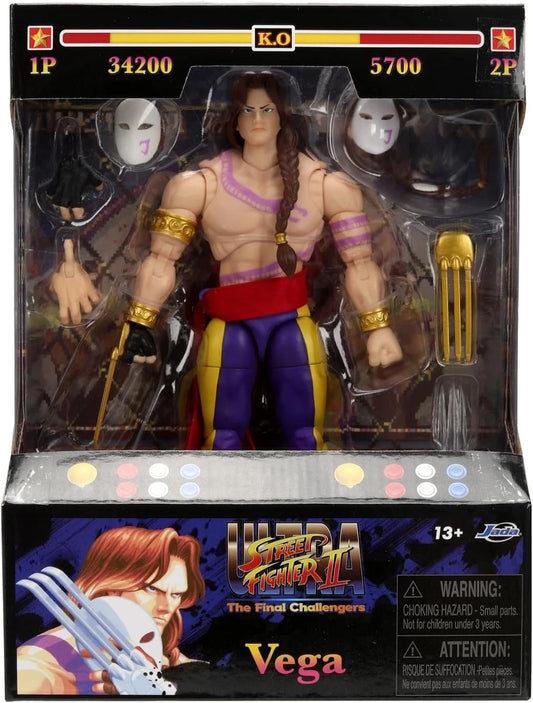 Ultra Street Fighter II Vega 6-Inch Action Figure JUST IN !!